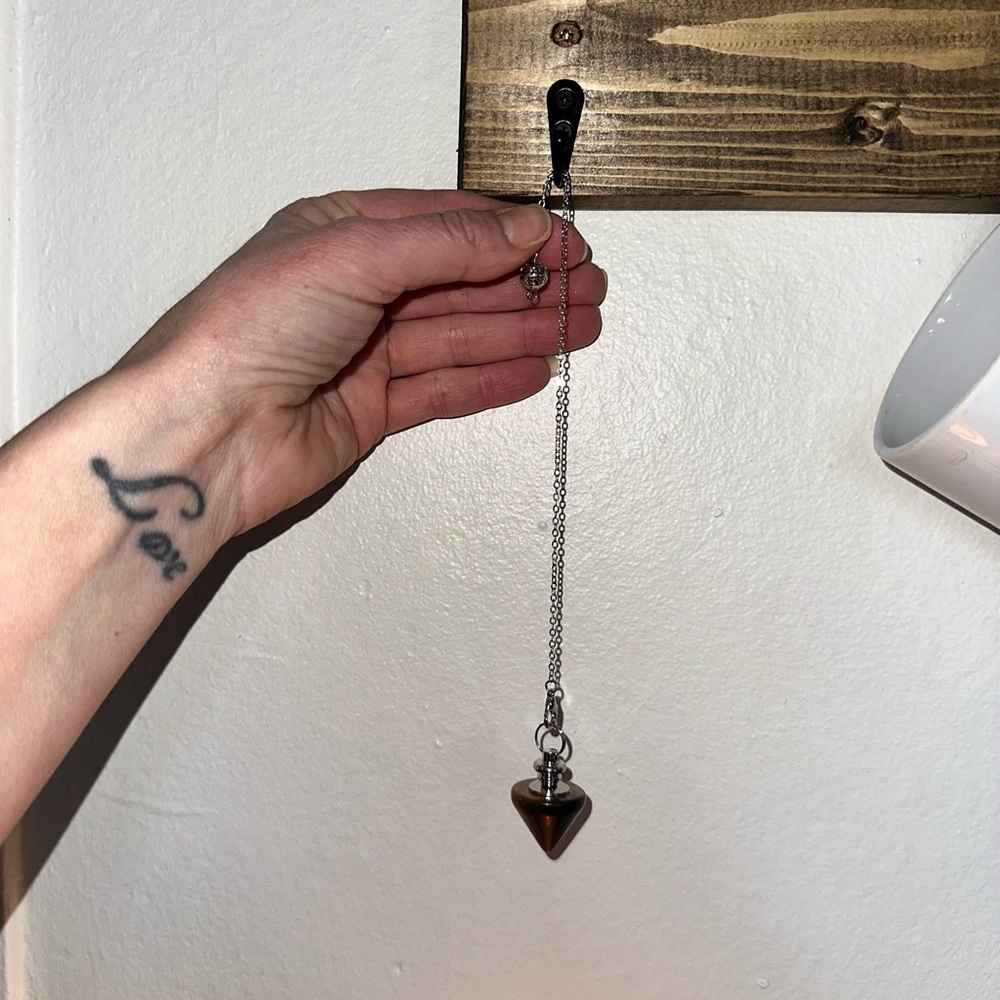 Tigers Eye Pendulum